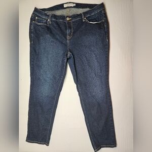 Torrid Denim First At Fit Dark Wash Blue Plus Size Jeans 20R‎